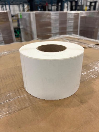 Direct Thermal Labels, 4" x 6" (750 per roll, 4 rolls per carton, 60 cartons total)