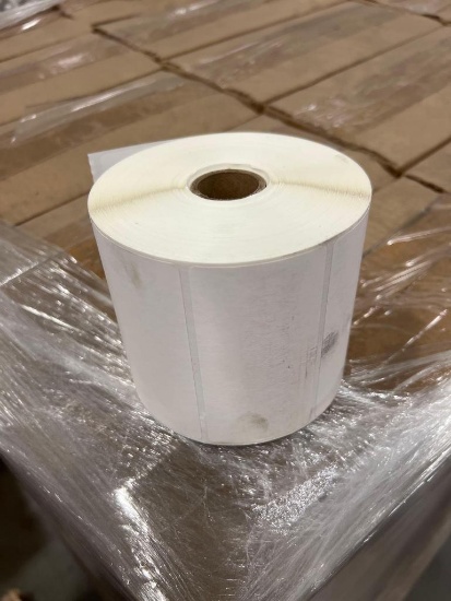 Direct Thermal Label, 4" x 2" (1,240 labels per roll, 6 rolls per carton, 60 cartons total)