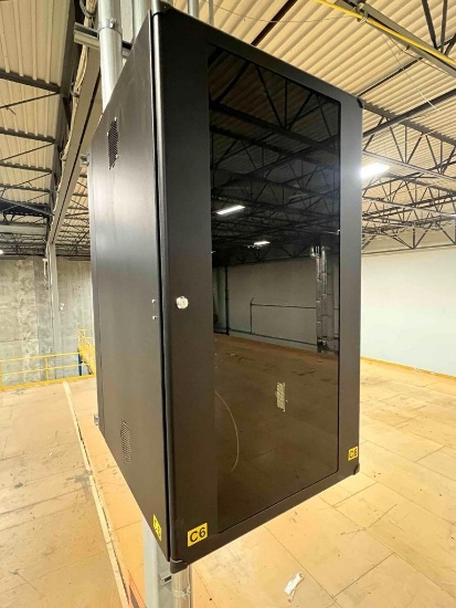 Chatsworth IDF Cabinet With Assorted IT Equipment