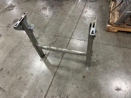 Adjustable Conveyor Support 24" x 24" , Gray