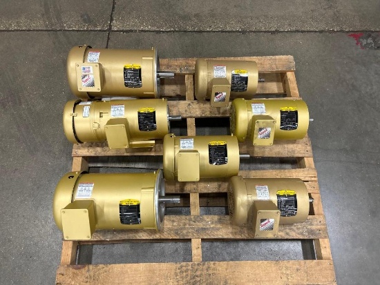 Assorted Baldor Reliance Conveyor Super-E Motors