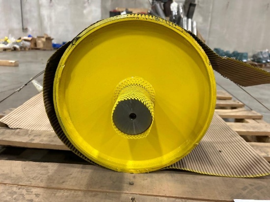 Rubberized Conveyor Roller 13" Diameter Width 29.5"