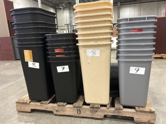 Yellow Office Bins and Office Rugs