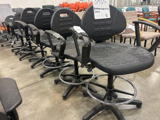 Rubber service chair