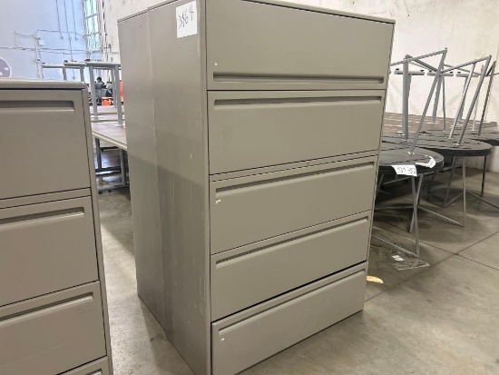 Filing Cabinet 5 Compartment 42" x 18" x 63"