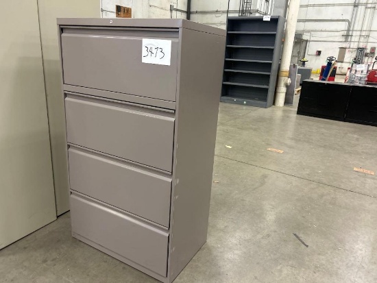 Filing Cabinet 4 Compartment 30" x 18" x 52.5"