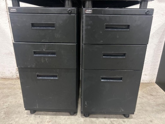 Filing Cabinet 3 Compartment 42" x 22" x 26"
