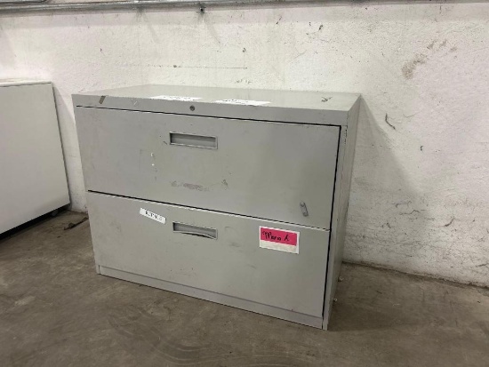 Filing Cabinet 2 Compartment 36" x 18" x 28"