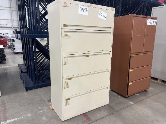 Filing Cabinet 5 Compartment 36" x 18" x 65"