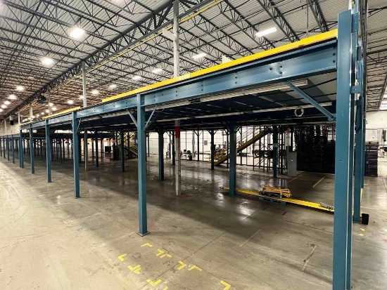 Structural Mezzanine - DOWN, BANDED AND READY TO SHIP! (4,770 sq ft)