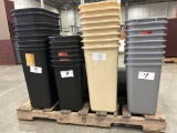 Yellow Office Bins and Office Rugs