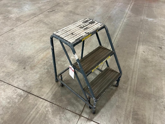 Ballymore Company Rolling Step Ladder - 3 Step