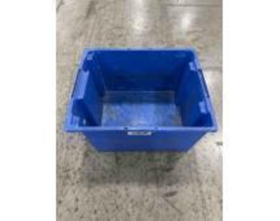 Quantum Storage Systems SNT230 Plastic Totes, 21" x 18" x 13" - Blue