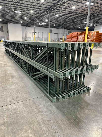 24" x 34' Mecalux Upright Frames