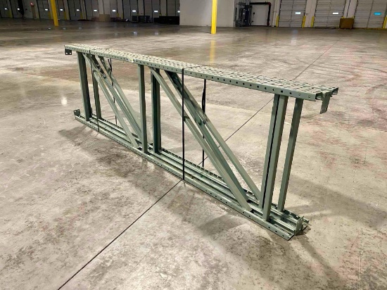 36" x 10' Mecalux Upright Frames