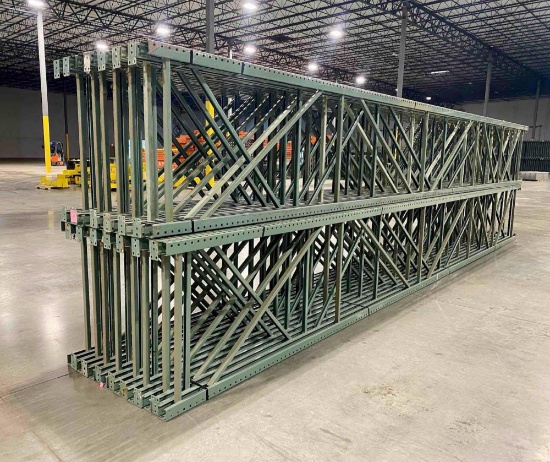 42" x 28' Mecalux Upright Frames