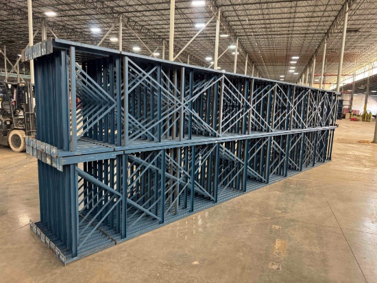 (30X) Frazier Structural Pallet Rack Upright 44