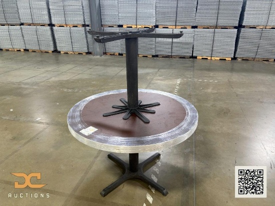 (3) 48" Circular Breakroom Tables