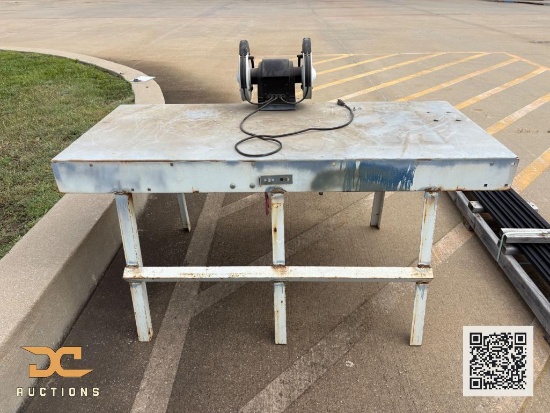 (1) Work Table - 68.5" x 31" x 33"