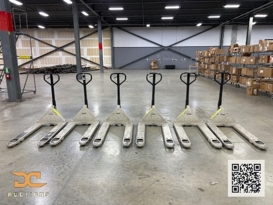 (6) Standard Pallet Jack