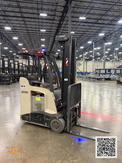(1) 2017 Crown Standup Counterbalance Forklift - RC-5500 *Battery Included*