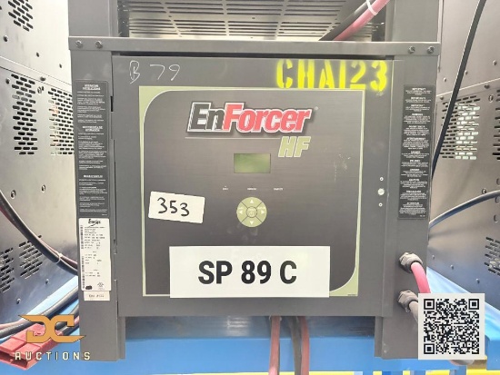 (1) Enersys Enforcer HF- 24V Battery Charger
