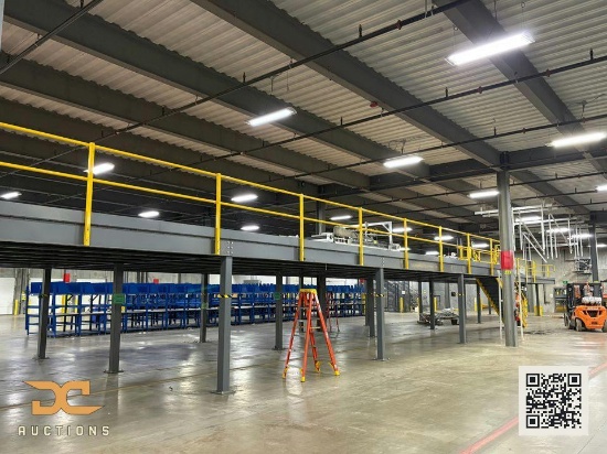 (1) Mezzanine - 233' x 23.5' - (3) Staircase - 7' 8" Clearance