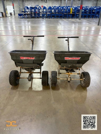 (2) Westward Salt Spreader