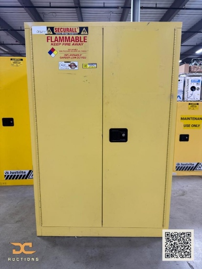 (1) Securall A190 Flammable Storage Cabinet