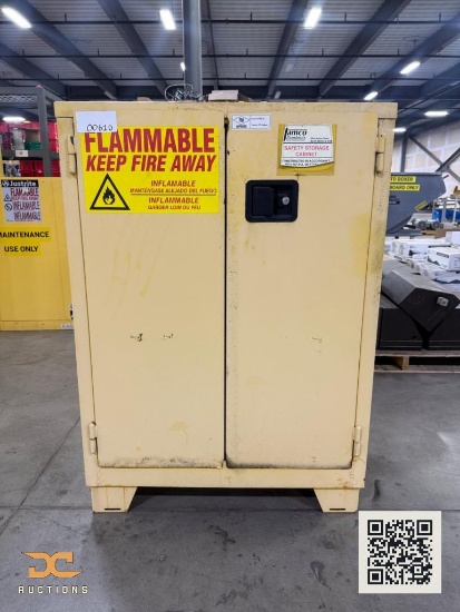(1) Jamco FM28 Flammable Storage Cabinet