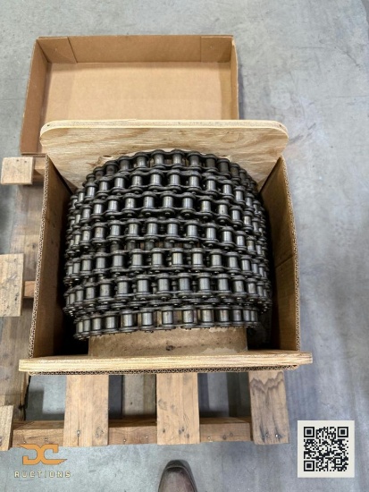 (1) Diamond Chain Supply 100RIV Chain 50ft Reel