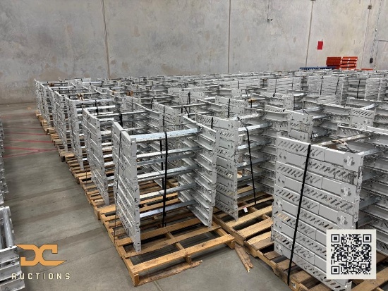 (30) Lewcon Small Conveyor Legs - 31" x MIN 26" / MAX 32"