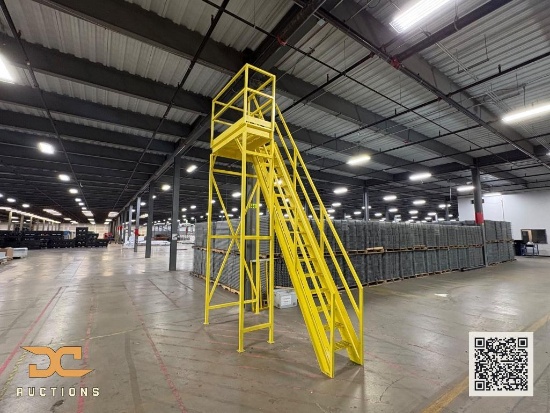 (1) Structural Staircase Mount - 48" x 101" x 15' - 138" Clearance