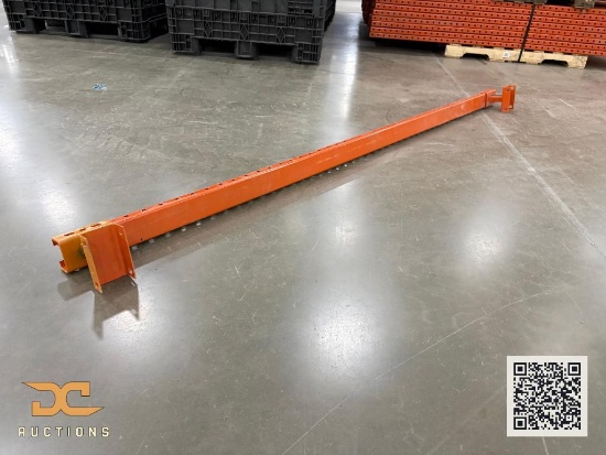 (180) Back Beam - 96" x 2.5" - 3" Channel Bolt-on Clip