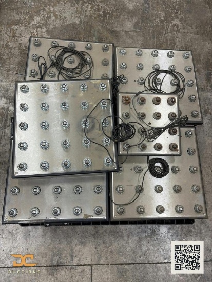 (5) Fairbanks Scale Platforms with Cables | Assorted Sizes
