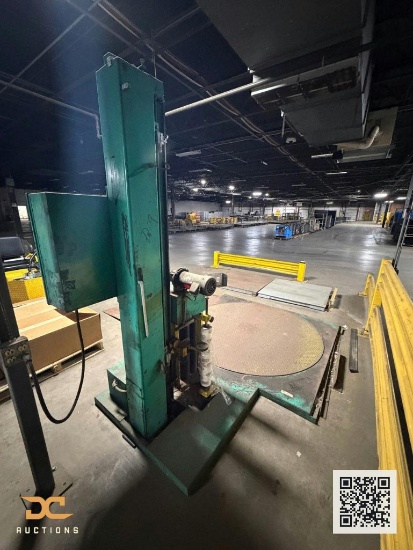(1) SpiralGrip Turntable Stretch Wrap Machine | Pallet Wrapper