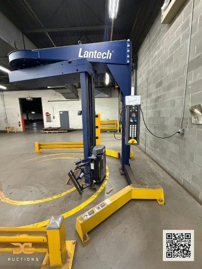 (1) Lantech S300 Semi-Automatic Rotary Arm Stretch Wrapper | 2015