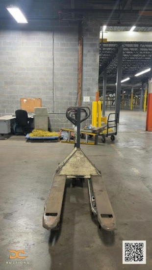 (3) Crown Pallet Jacks