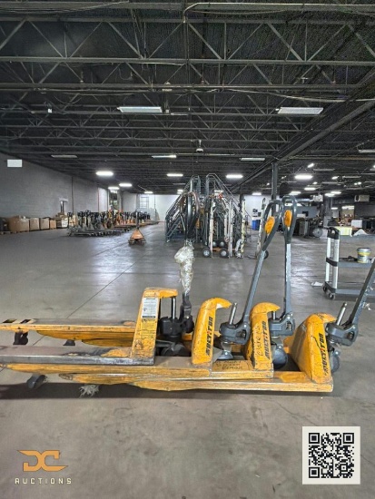 (4) Manual Pallet Jacks | Yellow