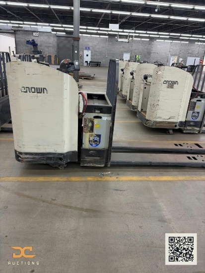 (1) 2019 Crown PTH50 Electric Walkie Pallet Jack | Rider Pallet Truck | missing key