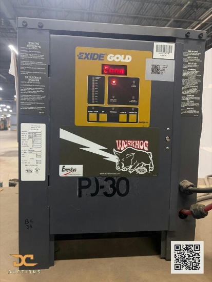 (1) Exide Gold Workhog PJ-30 | Industrial Forklift Battery Charger by EnerSys