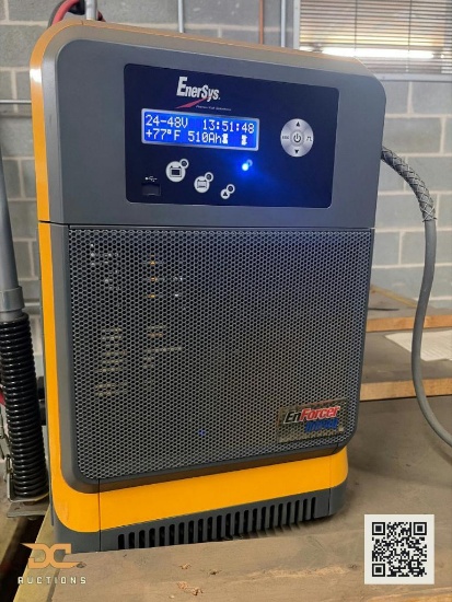 (1) EnerSys EnForcer IMPAQ Industrial Battery Charger 24-48V 510Ah