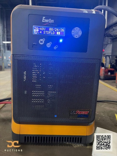 (1) EnerSys EnForcer IMPAQ Industrial Battery Charger | 24-48V Multi-Voltage