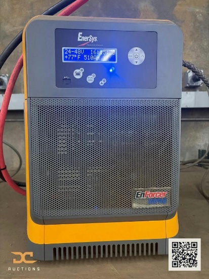 (1) EnerSys EnForcer IMPAQ Industrial Battery Charger | 24-48V Multi-Voltage