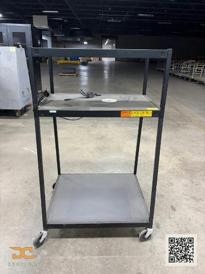 (1) Mobile AV / Equipment Cart | On Casters