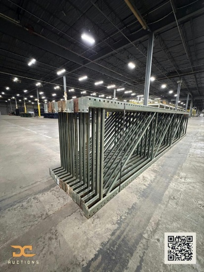 (13) Teardrop Upright Frames | 42" x 20' | Green