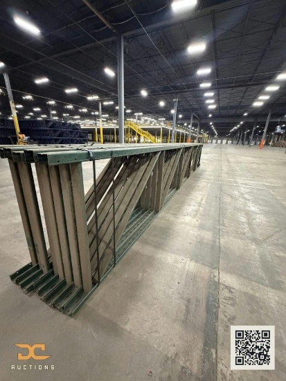 (8) Teardrop Upright Frames | 42" x 24' | Green