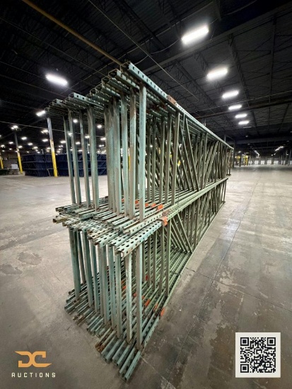 (30) Teardrop Upright Frames | 42" x 20' | Green