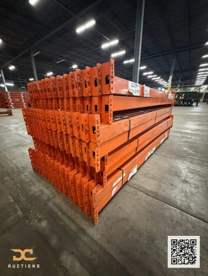 (90) Teardrop Beams | 96" x 4" | Orange