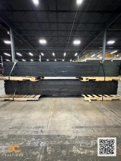 (50) Steel Bar Grating | 150" x 24" | Black